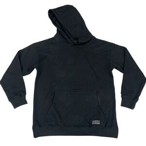 META x PERSEVERE Men’s Large Hoodie Sweatshirt Pullover Black Grunge Streetwear